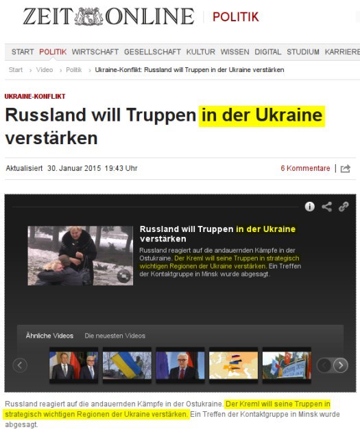 Rußland will seine Truppen in der Ukraine verstärken